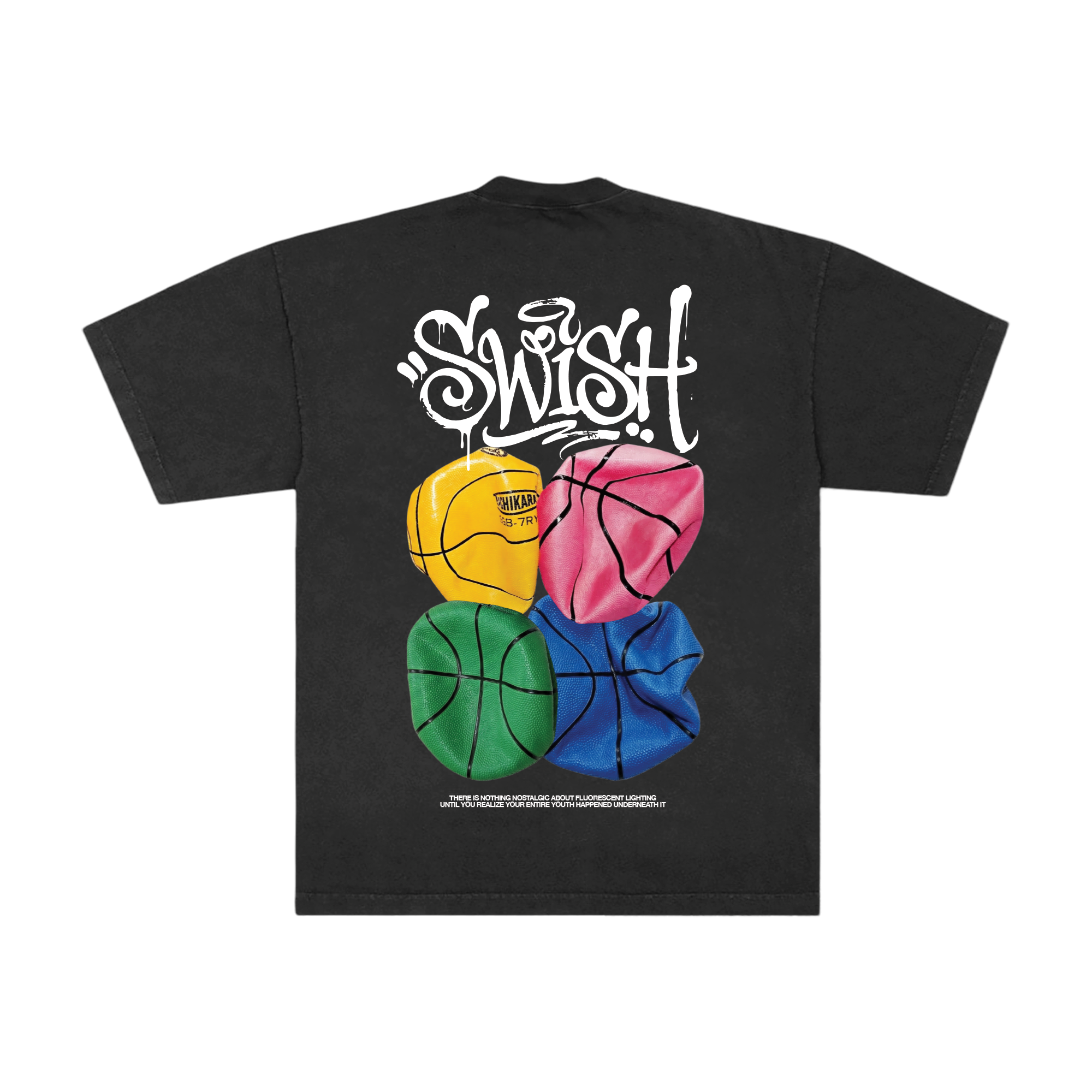 Swish Colorblocked Basketballs Tee