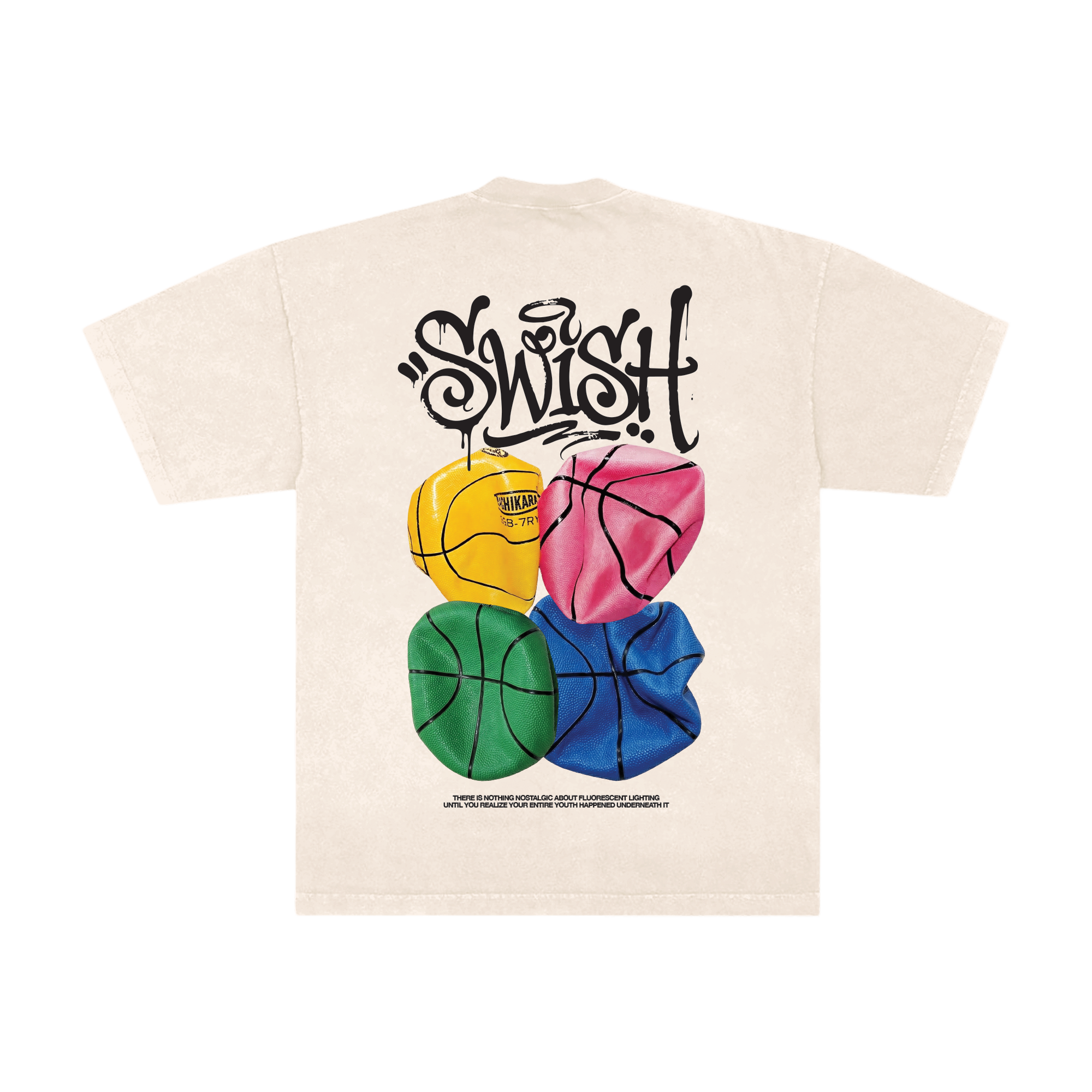 Swish Colorblocked Basketballs Tee