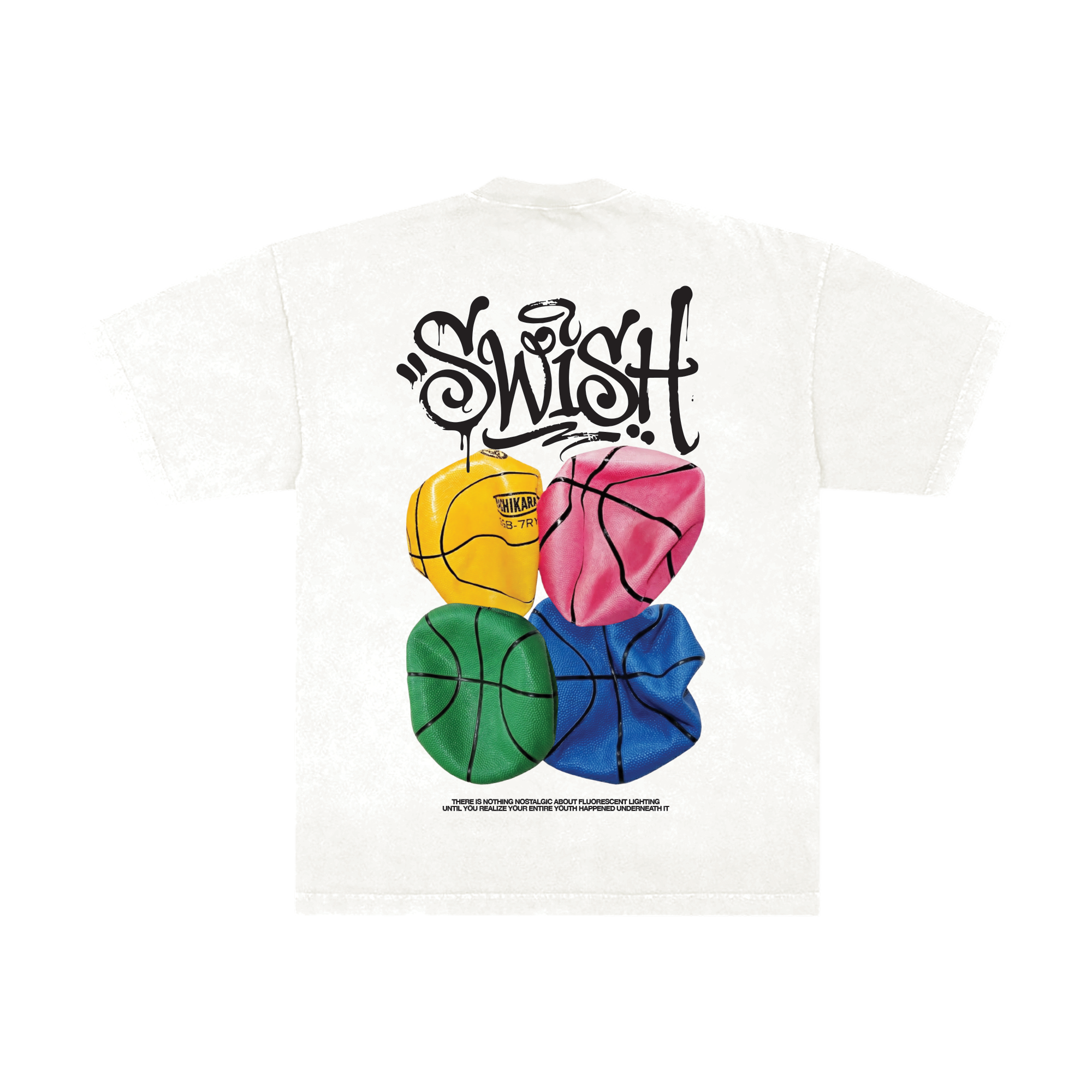 Swish Colorblocked Basketballs Tee